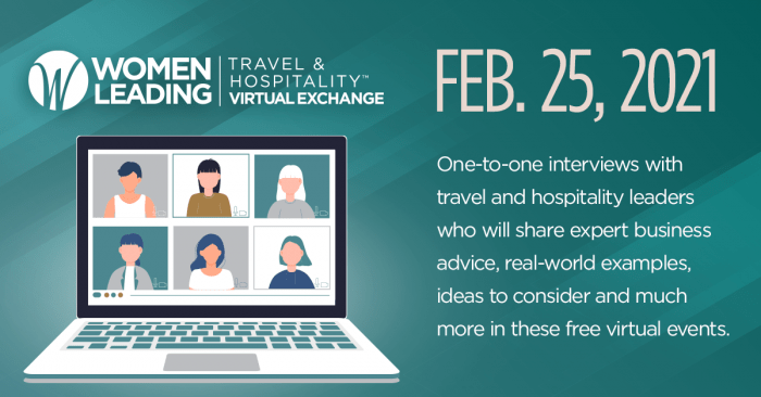 Learn From Women Leaders in Travel & Hospitality at Our Virtual Event
